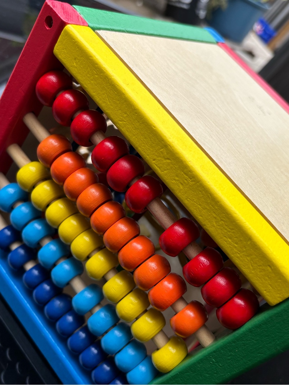 Wooden Activity Cube
